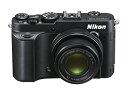 【中古】Nikon デジタルカメラ COOLPIX P7700 大口径レンズ バリアングル液晶 ブラック P7700BK