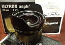 【中古】(非常に良い)Voigtlander 21?mm f / 1.8?Ultron m39スクリューマウントレンズ(手動フォーカス)