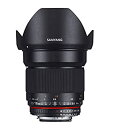 【中古】(非常に良い)SAMYANG 単焦点広角レンズ 16mm F2.0 マイクロフォーサーズ用 APS-C用(2)