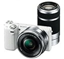 【中古】SONY デジタル一眼カメラ「NEX-5T」ダブルズームレンズキット(ホワイト) NEX-5TY-W