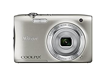 【中古】(非常に良い)Nikon デジタルカメラ COOLPIX S2900 5倍ズーム 2005万画素 シルバー S2900SL