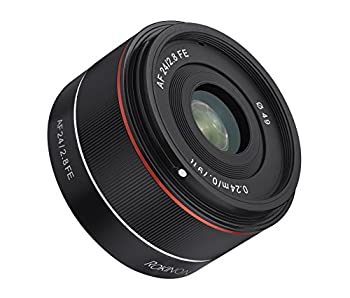 【中古】(非常に良い)Rokinon AF 24?mm f / 2.8?Wide Angleオートフォーカスレンズfor Sony e-mount、ブラック 【中古】(非常に良い)Rokinon AF 24?mm f / 2.8?Wide Angleオートフォーカスレンズfor Sony e-mount、ブラック