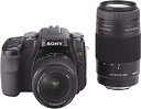 【中古】(非常に良い)ソニー SONY デジタル一眼レフカメラ α100 Wズームレンズキット ブラック DSLRA100W/B(2)