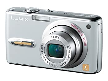 【中古】パナソニック デジタルカメラ LUMIX FX07 シルキーシルバー DMC-FX07-S
