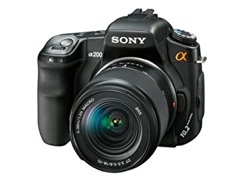 【中古】ソニー SONY デジタル一眼レフカメラレンズキット α200 レンズキット DSLR-A200K