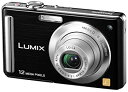 【中古】パナソニック デジタルカメラ LUMIX (ルミックス) FS25 ブラック DMC-FS25-K