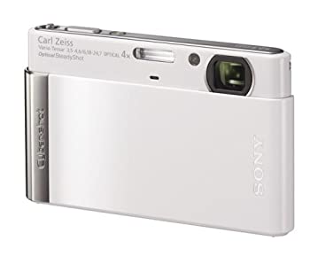 【中古】ソニー SONY デジタルカメラ Cybershot T90 (1210万画素/光学x4/デジタルx8/ホワイト) DSC-T90/W