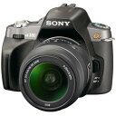 【中古】(非常に良い)ソニー SONY デジタル一眼レフカメラ α380 ズームレンズキット ブラック DSLRA380L