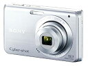 【中古】(非常に良い)ソニー SONY デジタルカメラ Cybershot W190 (1210万画素/光学x3/デジタルx6/シルバー) DSC-W190/S