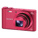 【中古】(非常に良い)ソニー SONY デジタルスチルカメラ Cyber-shot WX300 (1820万画素CMOS/光学x20) レッド DSC-WX30...