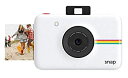 【中古】(非常に良い)ポラロイド Snap デジタルインスタントカメラ (ホワイト) プリンタ内蔵 ZINK フォトペーパー対応 (White)
