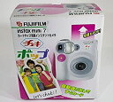 【中古】富士フイルム インスタントカメラ instax mini 7 『チェキ ポップ』 ピンク