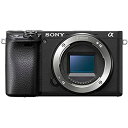 【中古】(非常に良い)ソニー SONY ミラーレス一眼 α6400 ボディ ブラック ILCE-6400 B