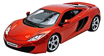 【中古】Bburago 21074or Mclaren MP4-12C Metallic Orange 1-24 Diecast Car Model