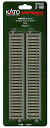 【中古】(未使用品)KATO HOゲージ 直線線路 227mm 2本入 2-160 鉄道模型用品