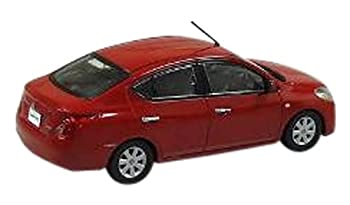 【中古】（非常に良い）J-Collection 1/43 Nissan Latio (バーニングレッド) 完成品