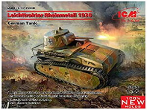 【中古】(非常に良い)ICM 1/35 ドイツ軽戦車 ライヒトトラクトーア ラインメタル (VK31) 1930 プラモデル 35330