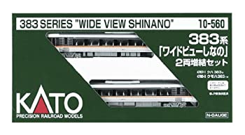 【中古】(未使用品)KATO Nゲージ 383系 ワイドビューしなの 増結 2両セット 10-560 鉄道模型 電車