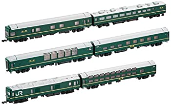 【中古】(未使用品)KATO Nゲージ 24系 トワイライトエクスプレス 基本 6両セット 10-869 鉄道模型 客車【メーカー名】カトー(KATO)【メーカー型番】10-869【ブランド名】カトー(KATO)【商品説明】KATO Nゲージ 24系 トワイライトエクスプレス 基本 6両セット 10-869 鉄道模型 客車対象性別 :男の子JR西日本商品化許諾済未使用ですが 弊社で一般の方から買取しました中古品です。 一点物で売り切れ終了です。画像はイメージ写真ですので商品のコンディション、付属品の有無については入荷の度異なります。当店にて、動作確認・点検・アルコール等のクリーニングを施しております。中古品のため限定特典や補償等は、商品名、説明に記載があっても付属しておりません予めご了承下さい。当店では初期不良に限り、商品到着から7日間は返品を 受付けております。他モールとの併売品の為、完売の際はご連絡致しますのでご了承ください。ご注文からお届けまで1、ご注文⇒ご注文は24時間受け付けております。2、注文確認⇒ご注文後、当店から注文確認メールを送信します。3、お届けまで3〜10営業日程度とお考え下さい。4、入金確認⇒前払い決済をご選択の場合、ご入金確認後、配送手配を致します。5、出荷⇒配送準備が整い次第、出荷致します。配送業者、追跡番号等の詳細をメール送信致します。6、到着⇒出荷後、1〜3日後に商品が到着します。　※離島、北海道、九州、沖縄は遅れる場合がございます。予めご了承下さい。お電話でのお問合せは少人数で運営の為受け付けておりませんので、メールにてお問合せお願い致します。営業時間　月〜金　10:00〜17:00お客様都合によるご注文後のキャンセル・返品はお受けしておりませんのでご了承下さい。