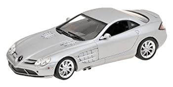 【中古】PMA 1/43 メルセデス ベンツ SLR マクラーレン マットシルバー 完成品