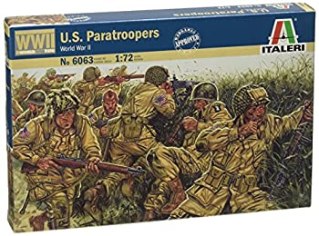 【中古】イタレリ 1/72 WW.II アメリカ軍空挺部隊 プラモデル IT6063