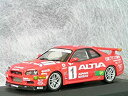 【中古】(未使用品)エブロ 1/43 R34アルティアスカイラインGT-R 43067 完成品