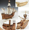 【中古】ウッディジョー 木製帆船模型 1/50 サンタマリア