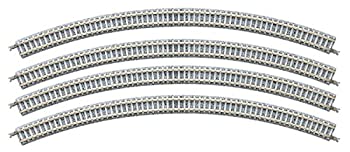 【中古】（非常に良い）TOMIX Nゲージ カーブPCレール C391-45-PC F 4本セット 1198 鉄道模型用品