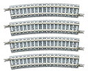 【中古】TOMIX Nゲージ カーブPCレール C354-15-PC F 4本セット 1864 鉄道模型用品