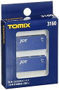 【中古】TOMIX Nゲージ 3160 ISO20ftコンテナ (日本石油輸送・2個入)