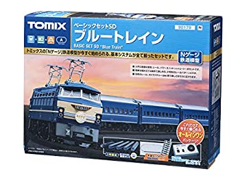 【中古】TOMIX Nゲージ ベーシックセットSD ブルートレイン 90179 鉄道模型入門セット
