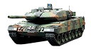 【中古】タミヤ 1/16 ラジオコントロールタンクシリーズ No.19 ドイツ連邦軍主力戦車 レオパルト2 A6 フルオペレーションセット (4チャンネルプロポ、バ