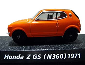 【中古】コナミ 1/64 絶版名車コレクション Vol 5 ホンダZ GS 型式N360 1971 オレンジ