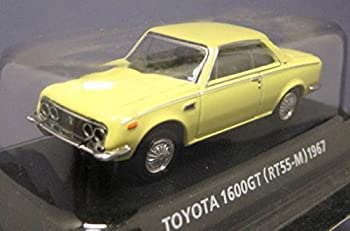 【中古】コナミ 1/64 絶版名車コレクション Vol 4 トヨタ 1600GT (コロナGT) 型式RT55-M 1967 黄色