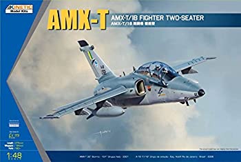 【中古】キネティック 1/48 AMX-T/1B 戦闘機 複座型 プラモデル