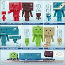 【中古】コンテナダンボー ガチャコレクション TOMIX DANBOARD Nゲージ よつばと 鉄道模型 アニメ フィギュア ガチャ タカラトミーアーツ 全6種フルコン