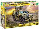 【中古】(非常に良い)ズベズダ 1/35 ロシア軍 GAZ ティーグル コルネットD プラモデル ZV3682