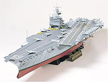 【中古】(非常に良い)タミヤ 1/350 艦船シリーズ No.7 アメリカ海軍 原子力航空母艦 CVN-65 エンタープライズ プラモデル 78007