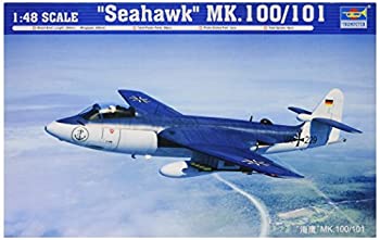 【中古】(未使用品)トランペッター 1/48 ホーカー シーホーク Mk100/101 02827 プラモデル