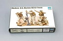 【中古】トランペッター 1/35 アメリカ海兵隊M252迫撃砲チーム 00423 プラモデル