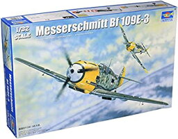 【中古】(未使用品)トランペッター 1/32 メッサーシュミット Bf109E-3 プラモデル