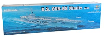 【中古】(未使用品)トランペッター 1/350 米海軍 空母 CVN-68 ニミッツ プラモデル