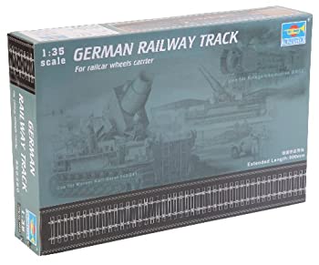 【中古】トランペッター 1/35 鉄道用線路セット