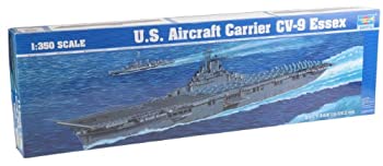 【中古】トランペッター 1/350 米海軍 空母 CV-9 エセックス プラモデル