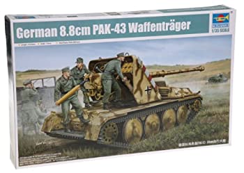 【中古】トランペッター 1/35 ヴァッフェントレーガー 88mm ゲイ・ボルグ 05550 プラモデル