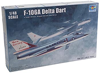 【中古】トランペッター 1/48 アメリカ空軍 F-106A デルタダート プラモデル