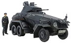 【中古】タミヤ イタレリシリーズ No.24 1/35 ドイツ 6輪装甲車 Sd.Kfz.231 プラモデル 37024