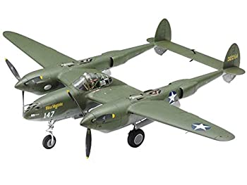 【中古】タミヤ 1/48 傑作機シリーズ No.120 ロッキード P-38F/G ライトニング プラモデル 61120