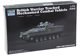 【中古】トランペッター 1/72 イギリス軍 ウォーリア 装甲戦闘車 プラモデル