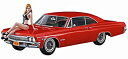 【中古】ハセガワ 1/24 1966 アメリカン クーペ タイプI w/ブロンドガールズ フィギュア プラモデル SP402(3)